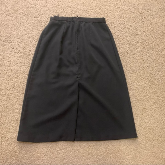 Vintage Sprouts by Vicky Vaughn Black A-Line Skirt Set - Picture 10 of 12